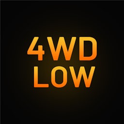 4 Wheel Drive Low-indikator