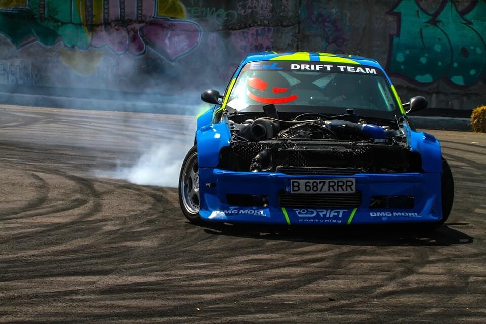 Drifting on the track